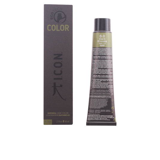 Icon Ecotech Color Natural Hair Color 6 Dark Blonde 60ml
