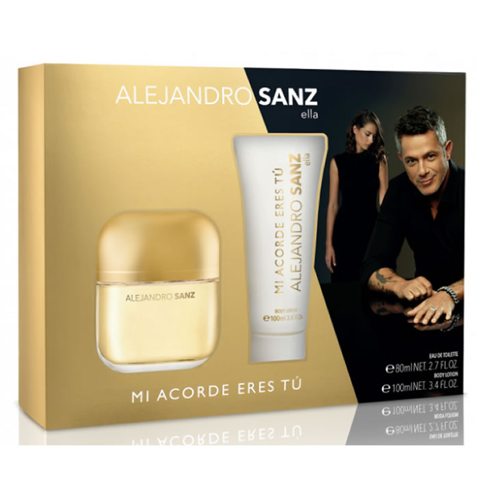 Alejandro Sanz Mi Acorde Eres Tu Eau De Toilette Spray 100ml Set 2 Pieces