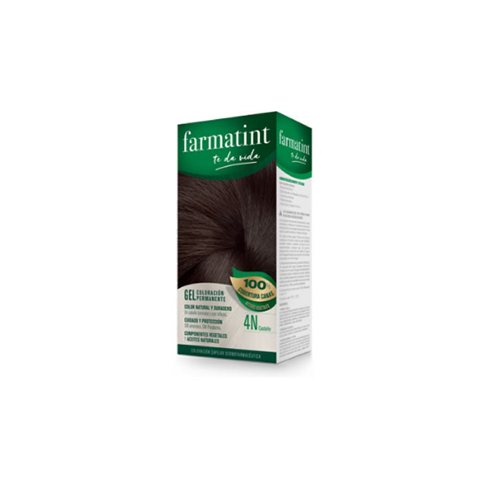 Farmatint Permanent Color Gel 4N Brown 135ml