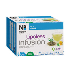 Ns Lipoless Infusion 20 Sachets Jag Couture London - New York
