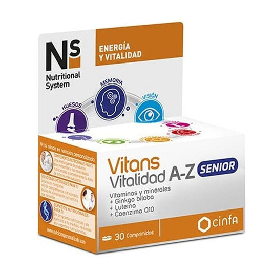 Ns Vitans Vitality A-Z Senior 30 Tablets