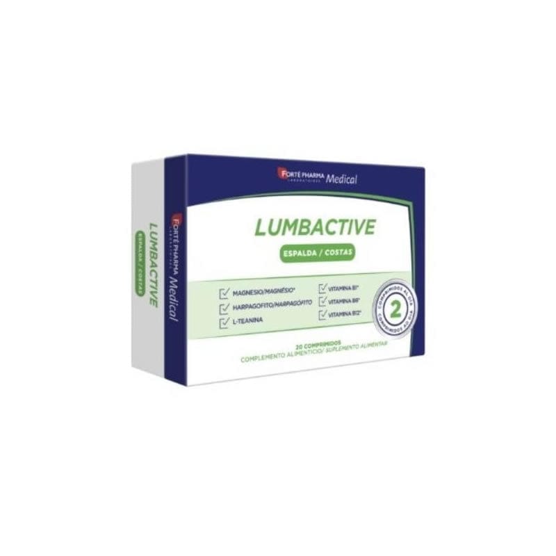 Forté Pharma Lumbative Back 20 Tablets