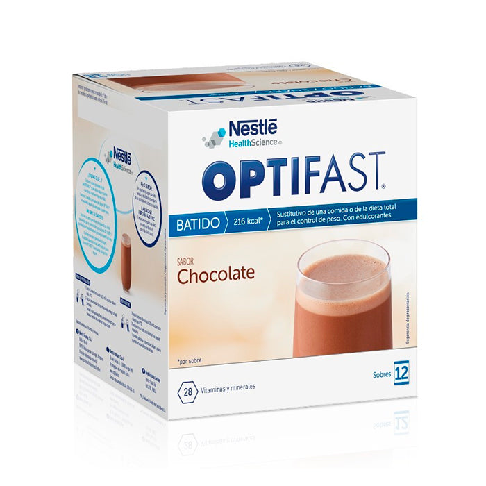 Optifast Chocolate Milkshake 9 Sachets 54g Jag Couture London - New York