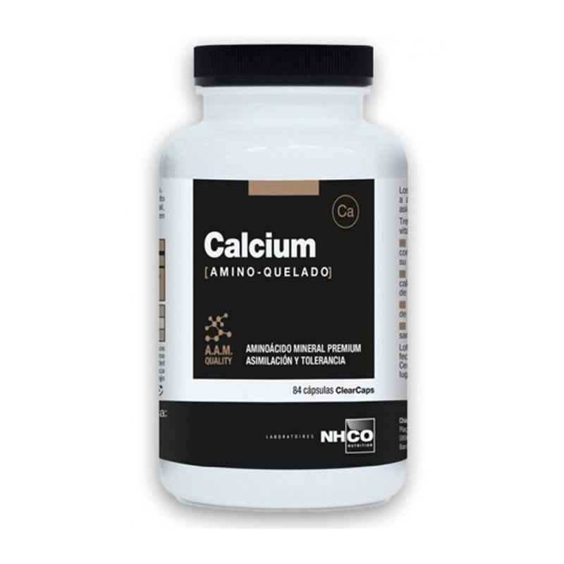 Nhco - Calcium - Amino Chelated Calcium - 84 Capsules