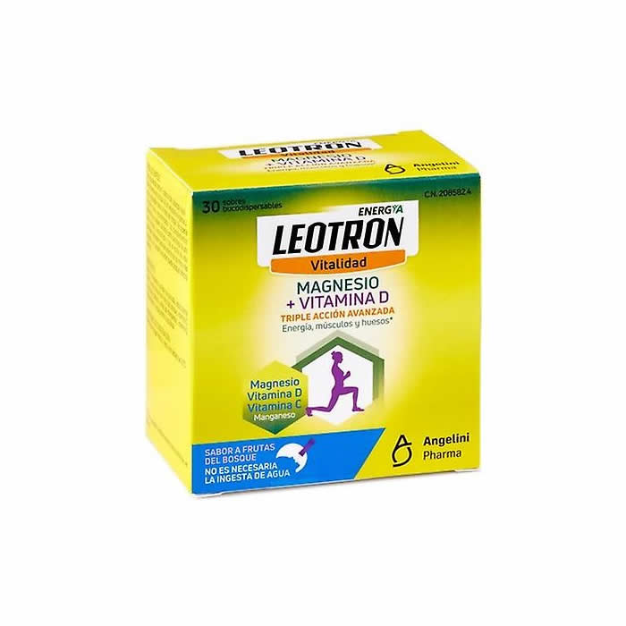 Leotron Magnesium+Vitamin D 30 Stick