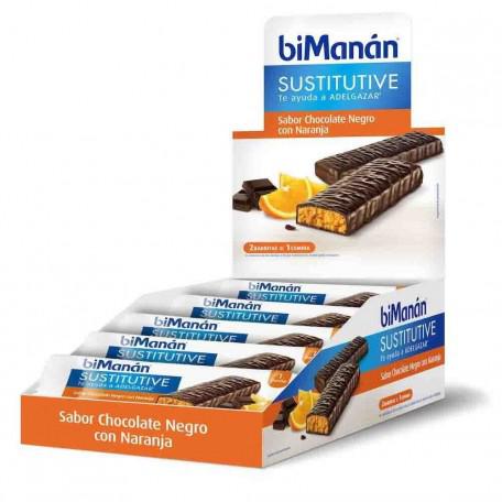 Bimanán Barritas Chocolate Con Naranja Expositor 24 Unidades Bimanan Jag Couture London - New York