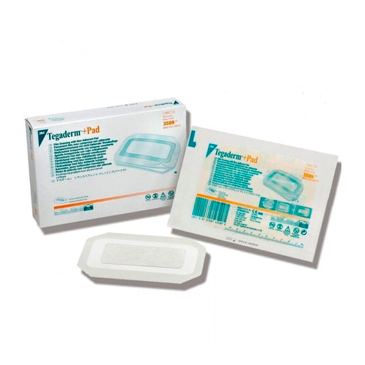 3M Tegaderm + Pad 9x15cm 5 Wipes