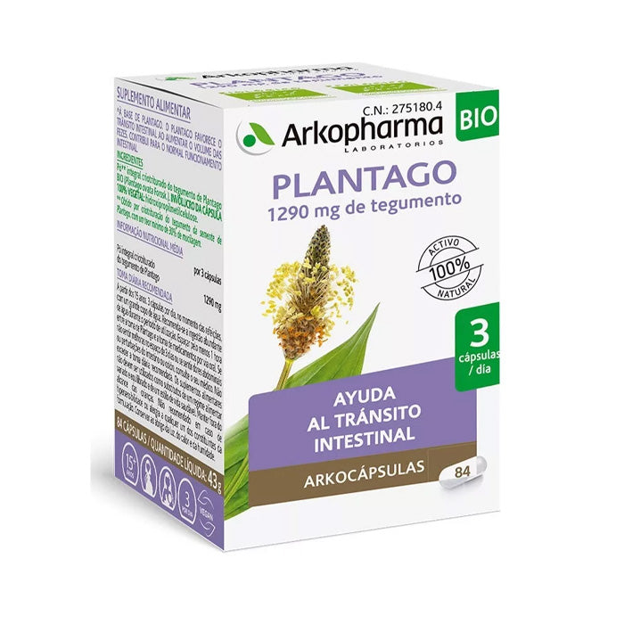 Arkopharma Arkocapsulas Plantago 84 Capsules