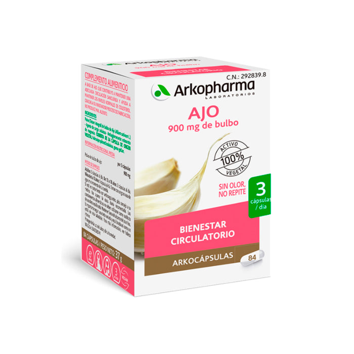 Arkopharma Arkocapsulas Garlic 84 Capsules