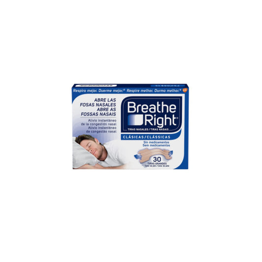 Breathe Right Nasal Strips Large Size 30 Units