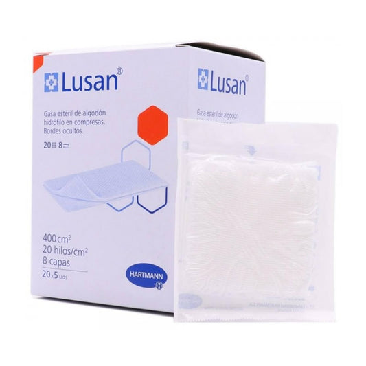 Hartmann Lusan Cotton Gauze 20 Pack of 5