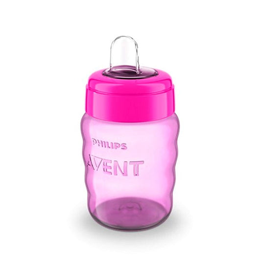 Avent Cup Pink 260ml Soft Mouthpiece +9 Months 1U