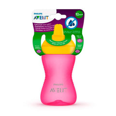 Avent Hard Mouthpiece Cup Pink +12 Months 300ml