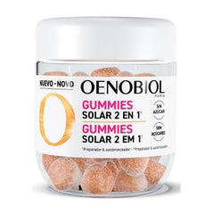 Oenobiol Solar 2in1 60 Gummies Strawberry Lemon Flavor Jag Couture London - New York