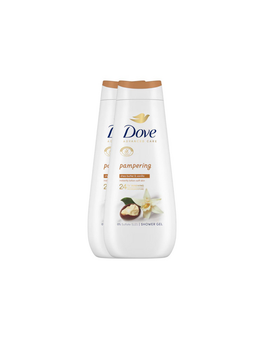 Dove Gel 400ml Karite Duplo