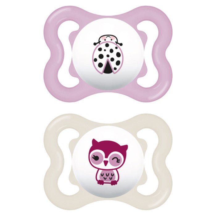 Mam Baby Dummy Perfect Star 0-2 Pink 2U