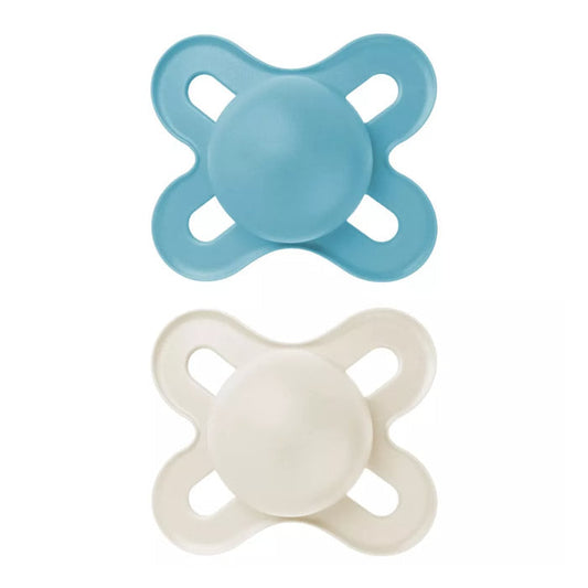 Mam Original Start Silicone 0-2 M 2 Unit Blue Color