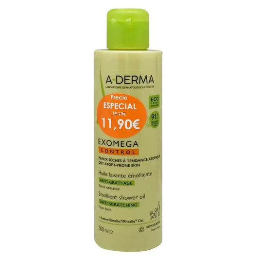 Jag Couture London - New York A-Derma Exomega Control Shower &amp; Bath Oil 500ml Special Price