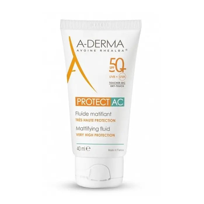 A-Derma Protect AC Mattifying Fluid Spf50 + 40ml Jag Couture London - New York