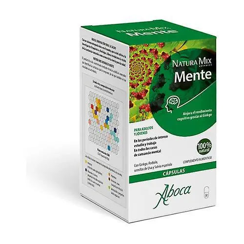 Aboca Natura Mix Advanced Mind 50 Capsules Jag Couture London - New York