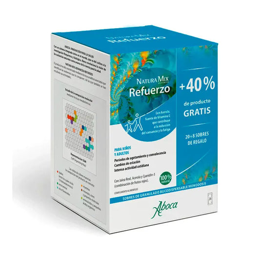 Aboca Natura Mix Advanced Refuerzo 28 Envelopes Jag Couture London - New York