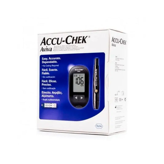 Accu-Chek Aviva Glucose Meter Set Jag Couture London - New York