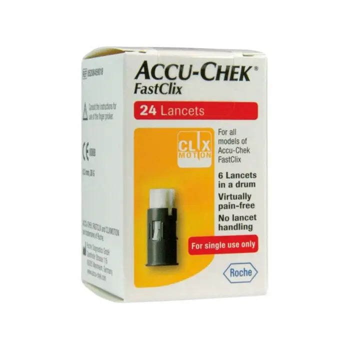 Accu-Chek Fastclix Lancets 24U Jag Couture London - New York