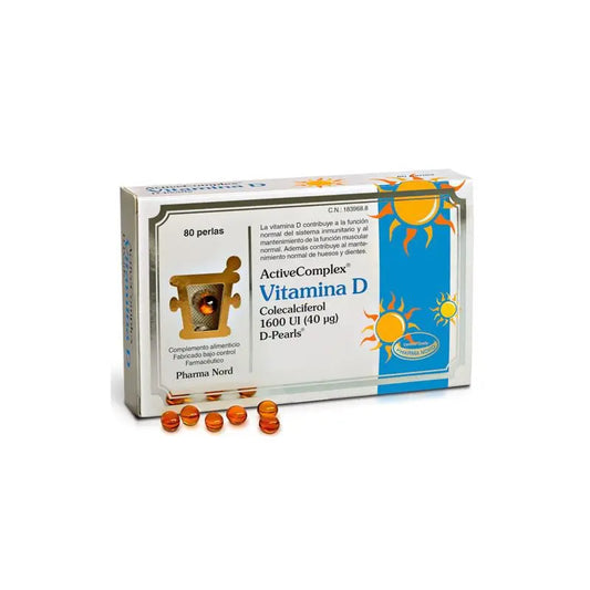 Active Complex Vitamin D 1600UI. 80 Pearls Jag Couture London - New York