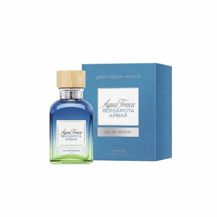 Adolfo Dominguez Agua Fresca Bergamota Ambar Eau De Toilette Spray 120ml Jag Couture London - New York