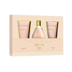 Aire De Sevilla Divina Eau De Toilette For Woman Spray 150ml Set 3 Pieces Jag Couture London - New York