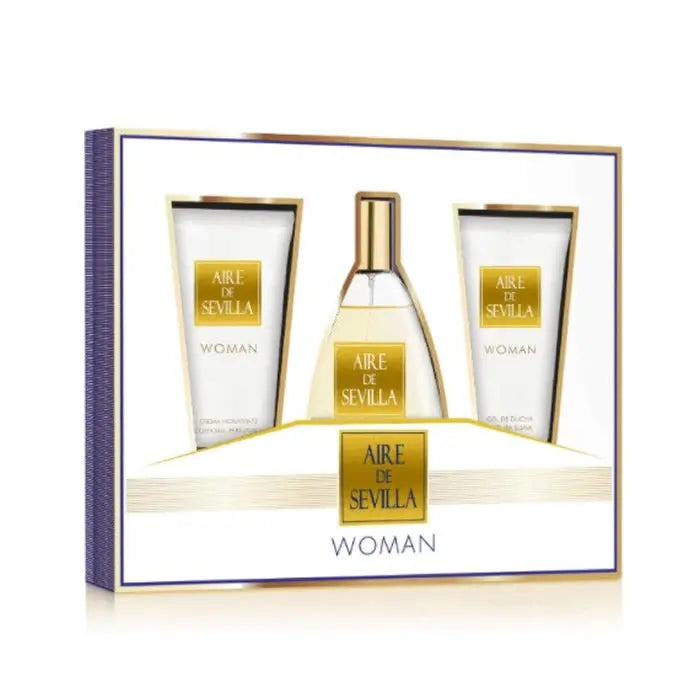 Aire de Sevilla Woman Eau De Toilette Spray 150ml Set 3 Pieces Jag Couture London - New York