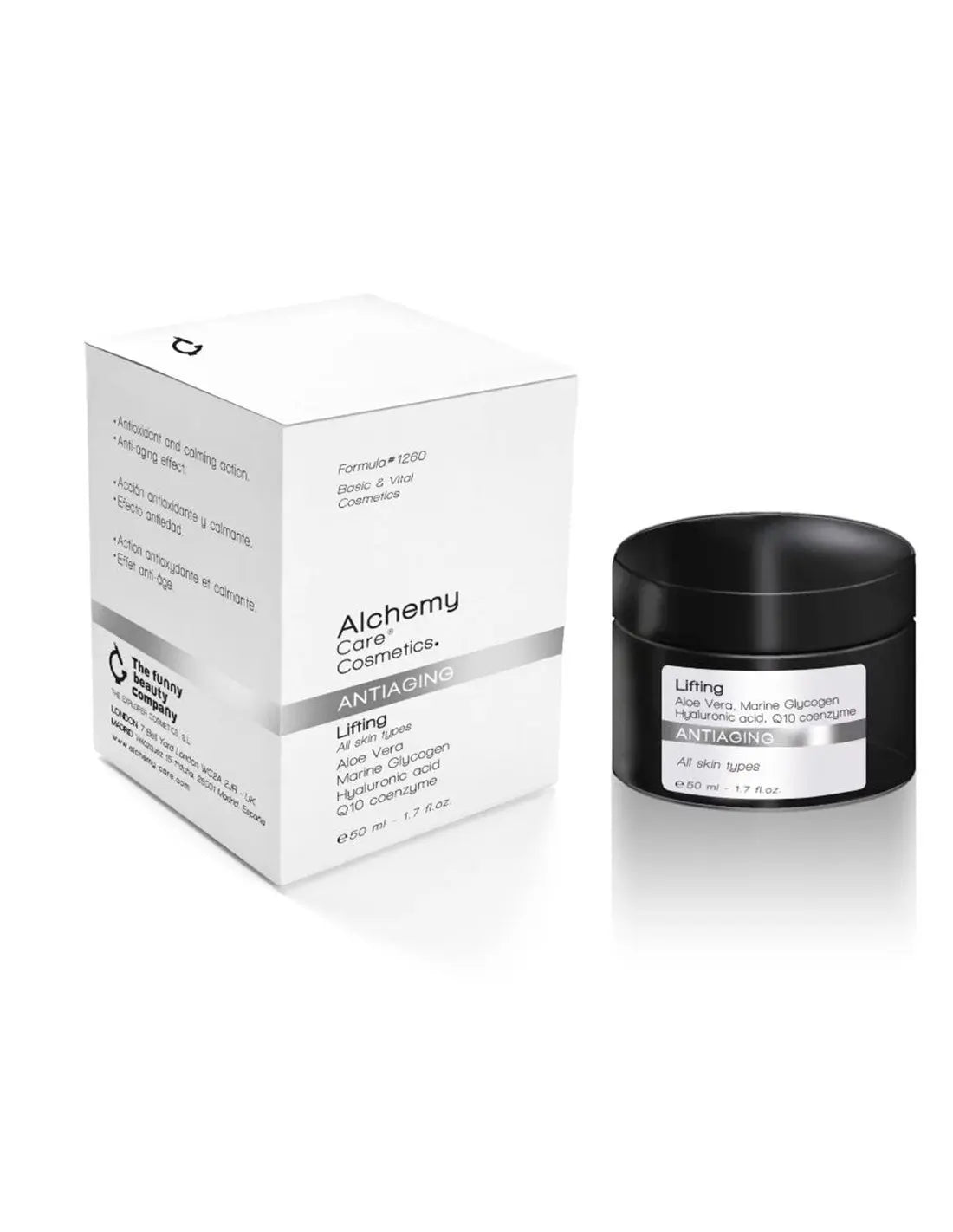 Alchemy Care Cosmetics Antiaging Lifting All Types Skin 50ml Jag Couture London - New York