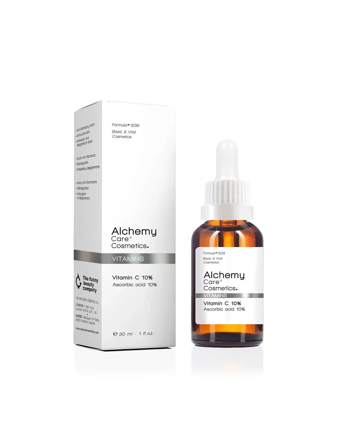 Alchemy Care Cosmetics Vitamin C 10 Sérum 30ml Jag Couture London - New York