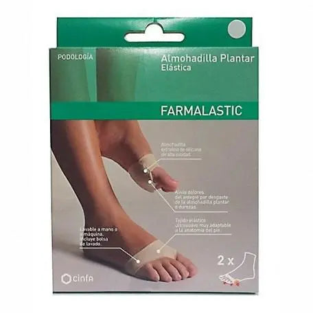 Almohadilla Plantar Farmalastic Elástica Talla Mediana Jag Couture London - New York