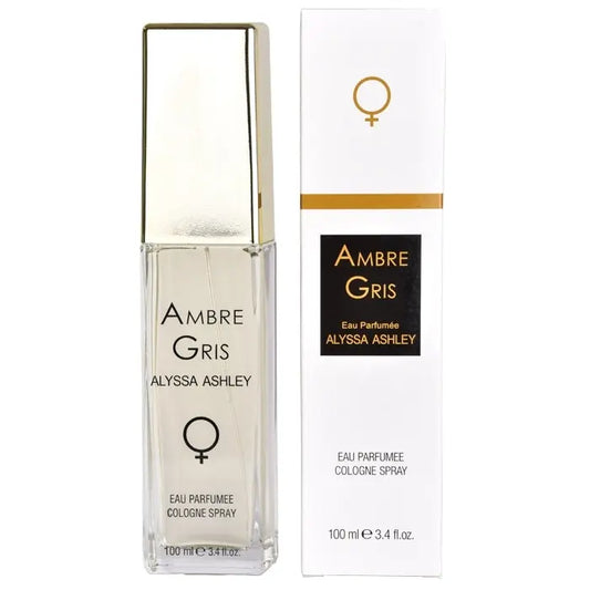 Alyssa Ashley Ambre Gris Eau Parfumee Cologne Spray 100ml Jag Couture London - New York