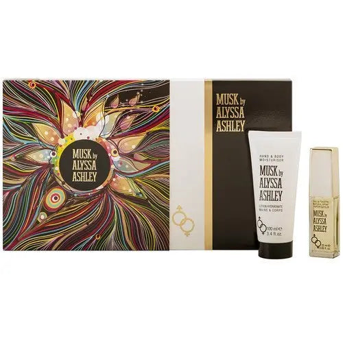 Alyssa Ashley Musk Eau De Toilette Spray 50ml Set 2 Pieces Jag Couture London - New York