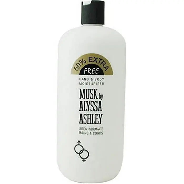Alyssa Ashley Musk Hand and Body Moisturiser 500ml Jag Couture London - New York