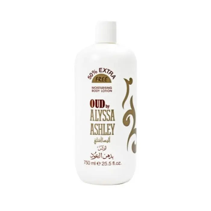 Alyssa Ashley Oud Moisturising Body Lotion 750ml Jag Couture London - New York