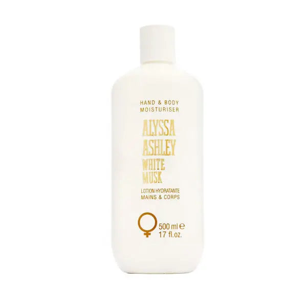 Alyssa Ashley White Musk Hand &amp; Body Moisturiser 500ml Jag Couture London - New York