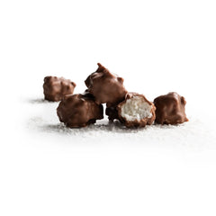 Amaretto Rocks - milk chocolate covered amaretto flavoured coconut pieces 11-13g Jag Couture London - New York