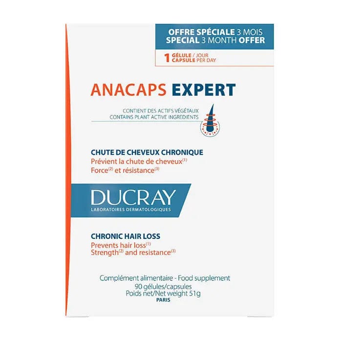 Anacaps Expert Hair Loss Supplement 3x30 Units Jag Couture London - New York