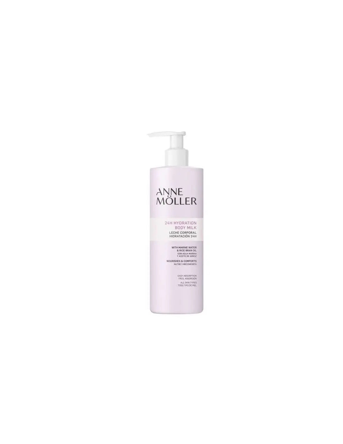 Anne Möller Body Essentials Leche Corporal Hidratación 24h 400ml Jag Couture London - New York