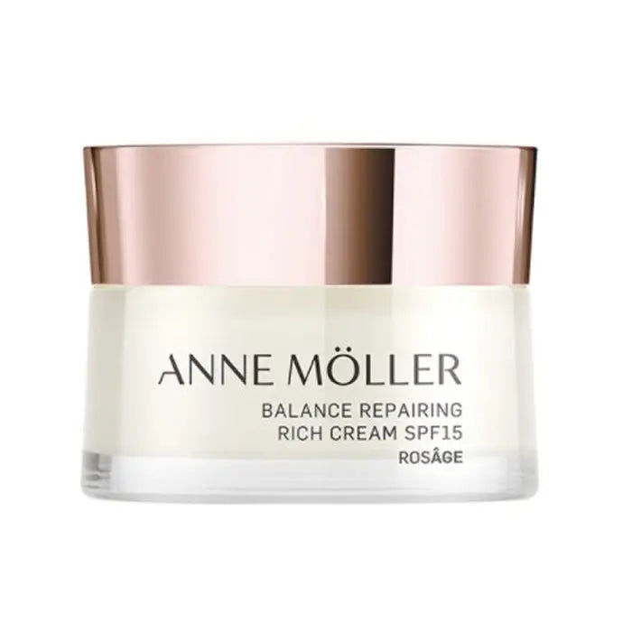 Anne Möller Rosâge Balance Rich Repairing Cream Spf15 50ml Jag Couture London - New York