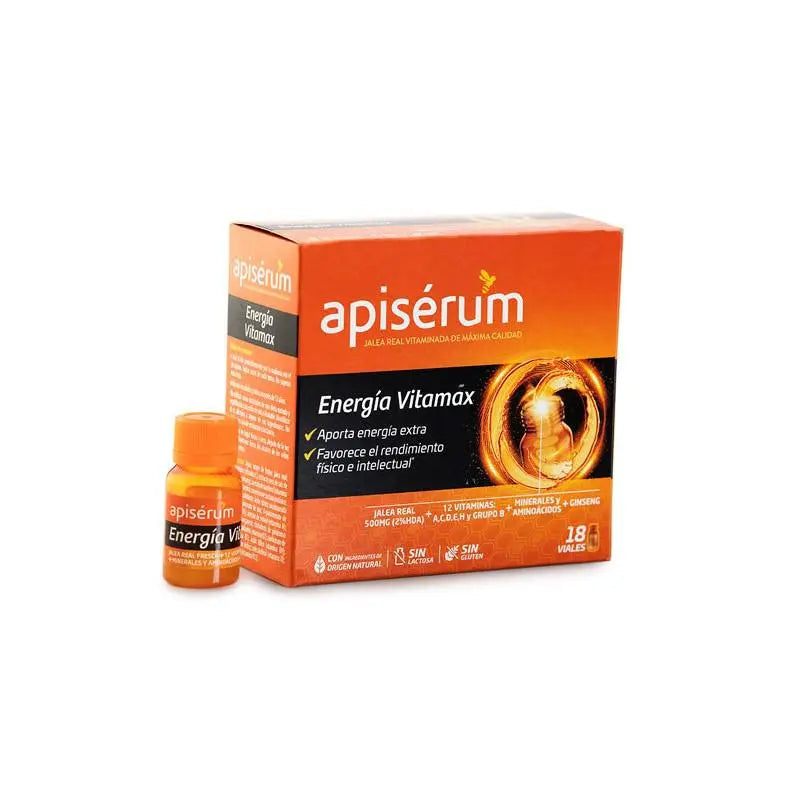 Apisérum Apiserum Energia Vitamax 18 Vials Jag Couture London - New York