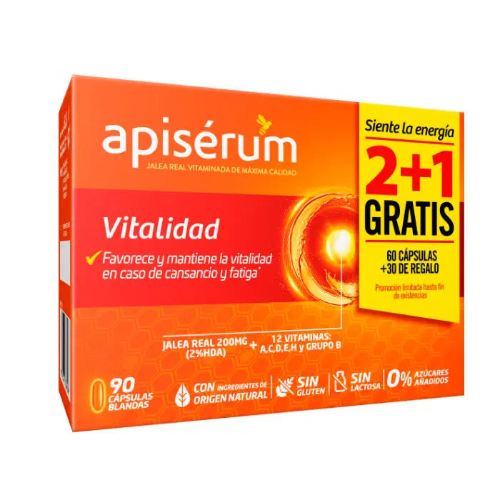 Apiserum Vitaminate 3 X 30 Capsules Jag Couture London - New York