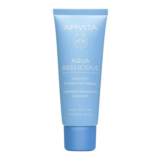 Apivita Aqua Beelicious Comfort Hydrating Cream Rich Texture 40ml Jag Couture London - New York