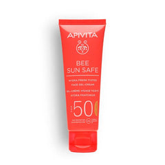 Apivita Bee Sun Safe Hydra Fresh Face Gel Cream Spf50 50ml Jag Couture London - New York