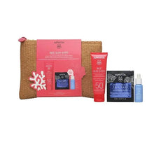 Jag Couture London - New York Apivita Bee Sun Safe Hydra Sensitive Soothing Face Cream SPF50+ 50ml  Set 4 Pieces