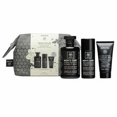 Jag Couture London - New York Apivita Men's Face and Body Care Set 3 Pieces