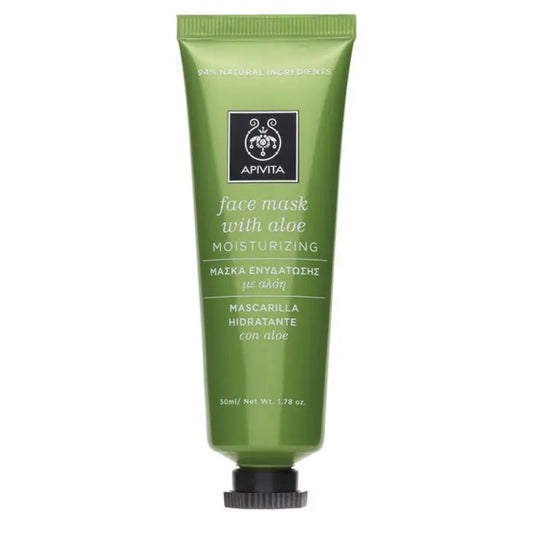Apivita Moisturising Face Mask With Aloe 50ml Jag Couture London - New York